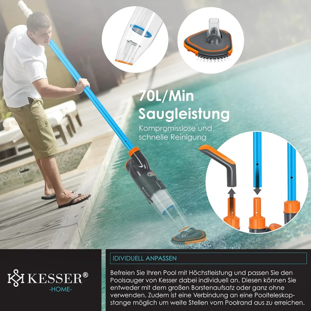 KESSER Aspirador de Piscina