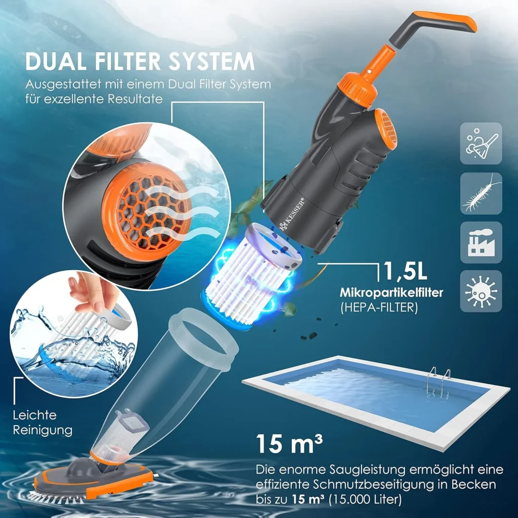 KESSER Aspirador de Piscina